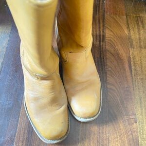 Vintage Leather work boots- Campus Style   - like Frye ( no tag) in great shape